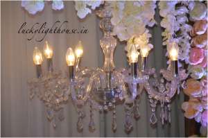 theme chandiliars decoration