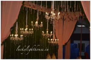 theme chandiliars decoration